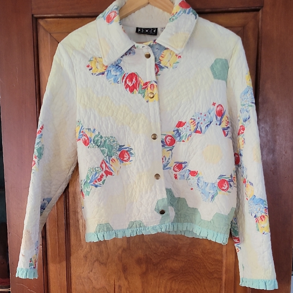 Kitty Badhands Upcycled Quilt Coat